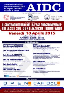 Convegno - Studio Legale Tributario Leo